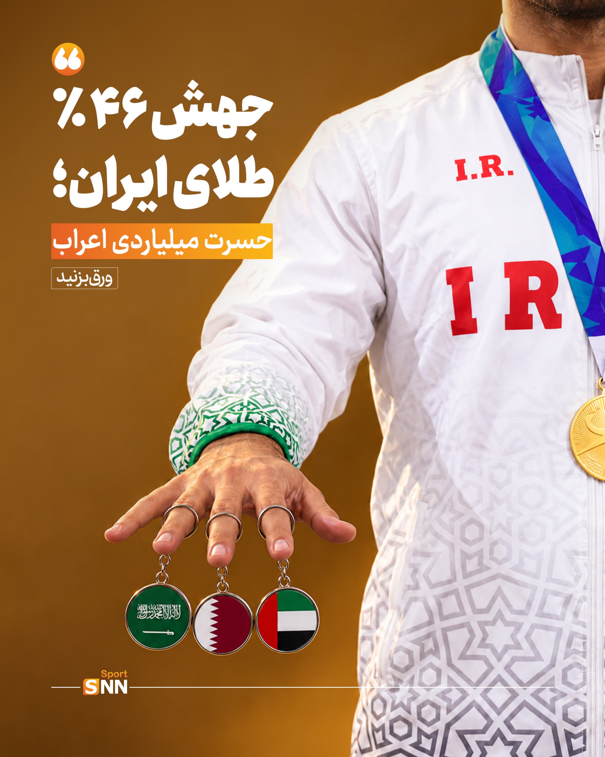 جهش ۴۶ درصدی مدالهای طلای ایران در بازیهای آسیایی ناگویا/ ناکامی میلیاردی اعراب + عکس نوشت جهش ۴۶ درصدی مدالهای طلای ایران در بازیهای آسیایی ناگویا/ ناکامی میلیاردی اعراب + عکس نوشت
