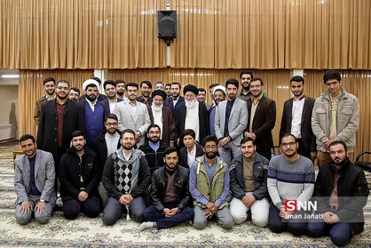 دیدار نوروزی دانشجویان بسیجی خراسان رضوی با آیت الله علم الهدی