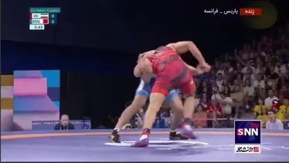 فیلم کامل شکست آذرپیرا در مقابل حریف بحرینی در المپیک پاریس