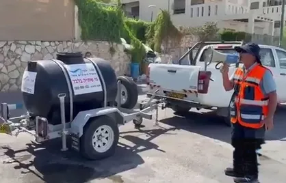 قطعی گسترده آب در حیفای اشغالی، آب&zwnj;رسانی با تانکر در اسرائیل که ادعا می&zwnj;کند آخرین فناوری تامین آب در منطقه را در اختیار دارد