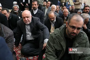 مراسم ختم پسر احمد توکلی
