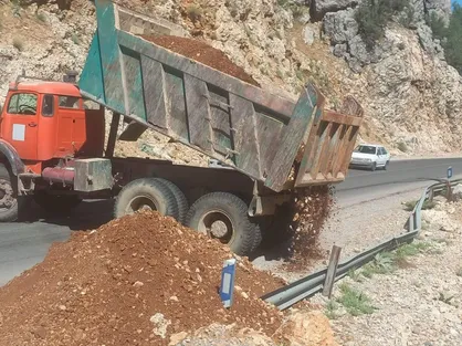 ایمن&zwnj;سازی ۴ نقطه حادثه&zwnj;خیز محور بازفت - خوزستان