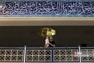همایش شیر خوارگان حسینی در مصلای تهران