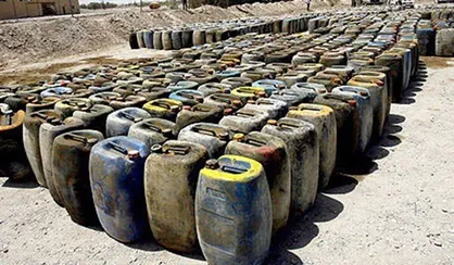 دستگیری قاچاقچی با بیش از چهار هزار لیتر سوخت قاچاق در چهارمحال و بختیاری