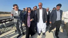 بازدید وزیر راه و شهرسازی از پروژه راه‌آهن چابهار ـ زاهدان