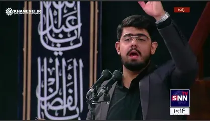 همخوانی دانشجویان به مناسبت اربعین حسینی (ع) در محضر رهبر معظم انقلاب