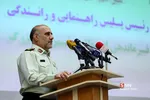 مراسم تکریم و معارفه رئیس پلیس راهور تهران بزرگ