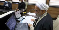 بازدید رئیس دیوان عدالت اداری از معاونت حقوقی و امور مجلس قوه قضاییه