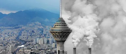 هوای تهران در وضعیت نارنجی و آلوده است