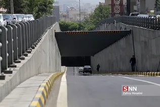 بازدید شهردار تهران از تونل آرش اسفندیار