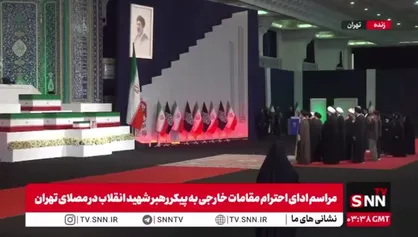 حضور نخبگان و اندیشمندان دانشگاهی از هند، روسیه، اندونزی، قزاقستان، قرقیزستان و گرجستان برای ادای احترام به پیکر مطهر رهبر شهید انقلاب