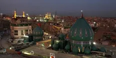 انتقال نیم‌ضریح خیمه‌گاه امام حسین (ع) به کربلا