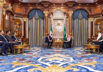 دیدار جولانی با بن&zwnj;سلمان