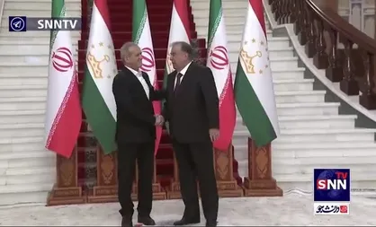 دیدار و گفت&zwnj;وگوی رئیس جمهور پزشکیان و رئیس جمهور تاجیکستان