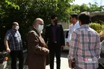 حضور مهدی چمران در خبرگزاری