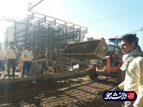 فعالیت جهادگران کردستانی در منطقه سیل زده پلدختر