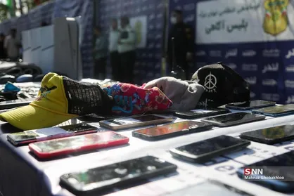 انهدام باند مالخران و کشف ۷۷ دستگاه تلفن همراه مسروقه