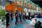 با فرا رسیدن دهه امامت و ولایت و در آستانه عید غدیر خم کتیبه‌هایی توسط خادمان بارگاه ملکوتی امیرالمومنین(ع) در حرم علوی نصب شد.

