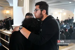 مراسم یادبود جانباختگان حادثه اتوبوس دانشگاه آزاد 
