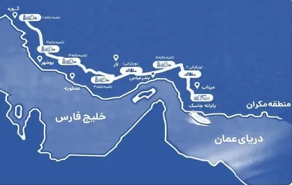 تحلیل فرانس ۲۴ از احداث خط لوله گوره-جاسک توسط ایران