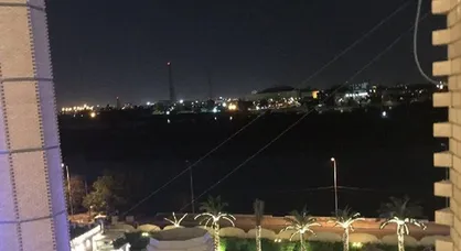 اصابت راکت به منطقه سبز بغداد