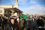 پیکر مرحوم آیت‌الله سید هادی سیستانی برادر مرجع عالی‌قدر سید علی سیستانی عصر امروز ۲۸ دی از مسجد امام حسن عسکری (ع) تا حرم حضرت فاطمه معصومه (س) تشییع شد.
