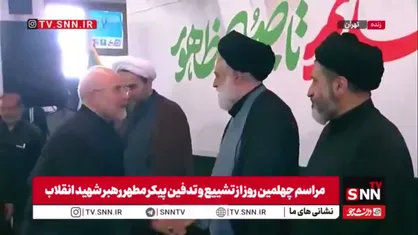احوالپرسی و عرض تسلیت رئیس مجلس به فرزندان رهبر شهید انقلاب