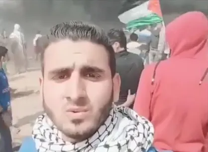فیلم/ قرآن خواندن قاری فلسطینی در معرکه نبرد با صهیونیست&zwnj;ها