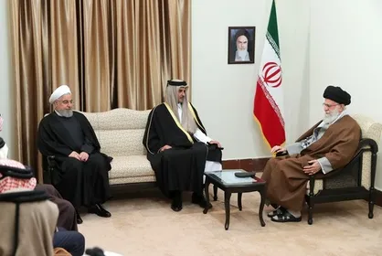 رهبر انقلاب در دیدار امیر قطر: علت وضعیت نامناسب منطقه، فسادانگیزی آمریکاست