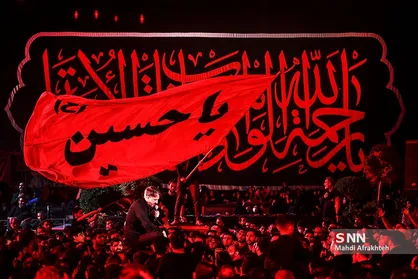 عزاداری شب عاشورا در امام زاده صالح (ع)
