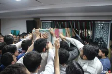 دانشجویان طرح ولایت کشوری میزبان شهید گمنام شدند+ تصاویر