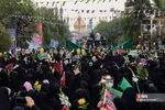 مراسم نمادین استقبال از ورود کاروان حضرت معصومه(س) به قم