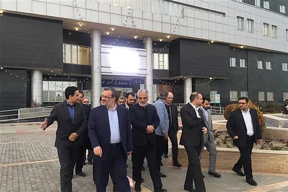 طهرانچی از مجتمع بین المللی گلبهار بازدید کرد