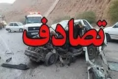 برخورد مرگبار اتوبوس و تیبا در محور شاهرود–آزادشهر؛ ۳ نفر جان‌باختند
