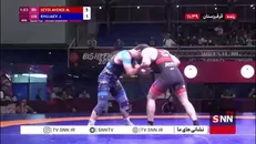 صعود محمدهادی صیدی به نیمه‌نهایی با پیروزی مقابل حریف ازبکستانی