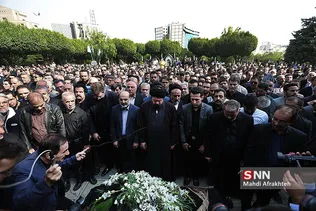 تشییع پیکر مرحوم بهرام شفیع