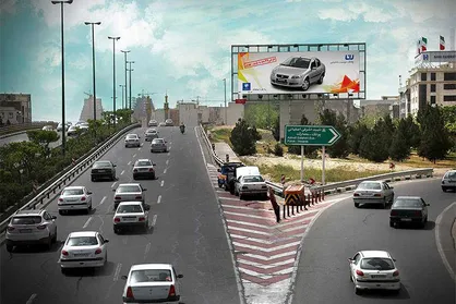 جریمه ۵۰ هزار تومانی برای خروج ناگهانی از جناغی بزرگراه&zwnj;ها