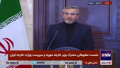 باقری: پیام سفر من این است که ایران همچون گذشته در کنار مقاومت و در برابر رژیم صهیونیستی ایستاده است