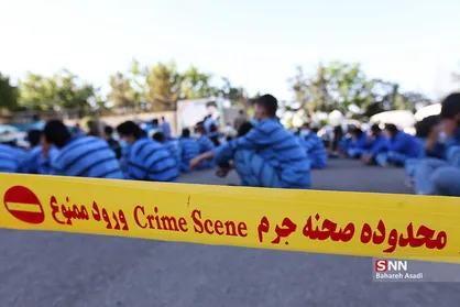 بازدید از دستاوردهای عملیاتی و کشفیات باند بزرگ سلاح و مهمات فاتب