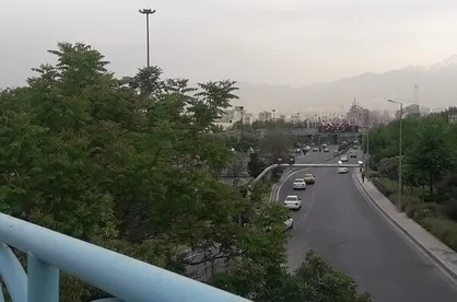 برخی معابر روز چهارشنبه شهر تهران خلوت است