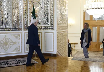 موگرینی با ظریف دیدار کرد