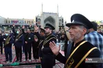 آیین تعویض پرچم حرم مطهر حضرت معصومه(س)