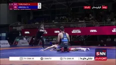 صعود غلامرضا عبدولی به نیمه‌نهایی با شکست حریف قزاقستانی