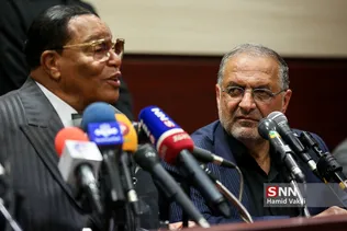 سخنرانی رهبر مسلمانان آمریکا در دانشگاه تهران