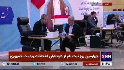 محمود صادقی، نماینده اسبق مجلس برای ثبت نام در انتخابات ریاست جمهوری وارد ستاد انتخابات وزارت کشور شد