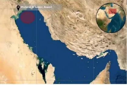وقوع انفجار نزدیک یک نفتکش در سواحل کویت