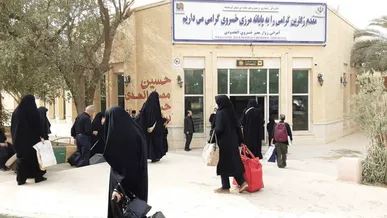 مرز خسروی آماده پذیرش بیش از ۲ میلیون زائر اربعین شد