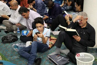 مراسم دعای عرفه در دانشگاه تهران