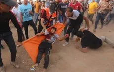 تداوم راهپیمایی بازگشت در غزه/ ۴۰۰ فلسطینی مجروح و ۳ نفر شهید شدند + تصاویر