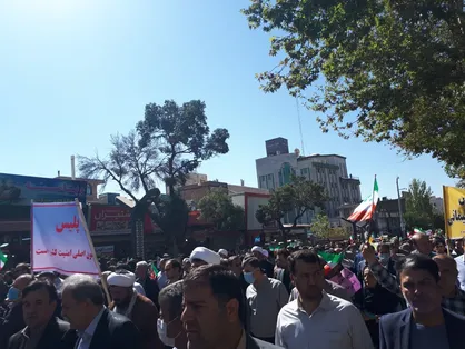 حماسه حضور سنندجی&zwnj;ها در چهل و ششمین سالگرد انقلاب